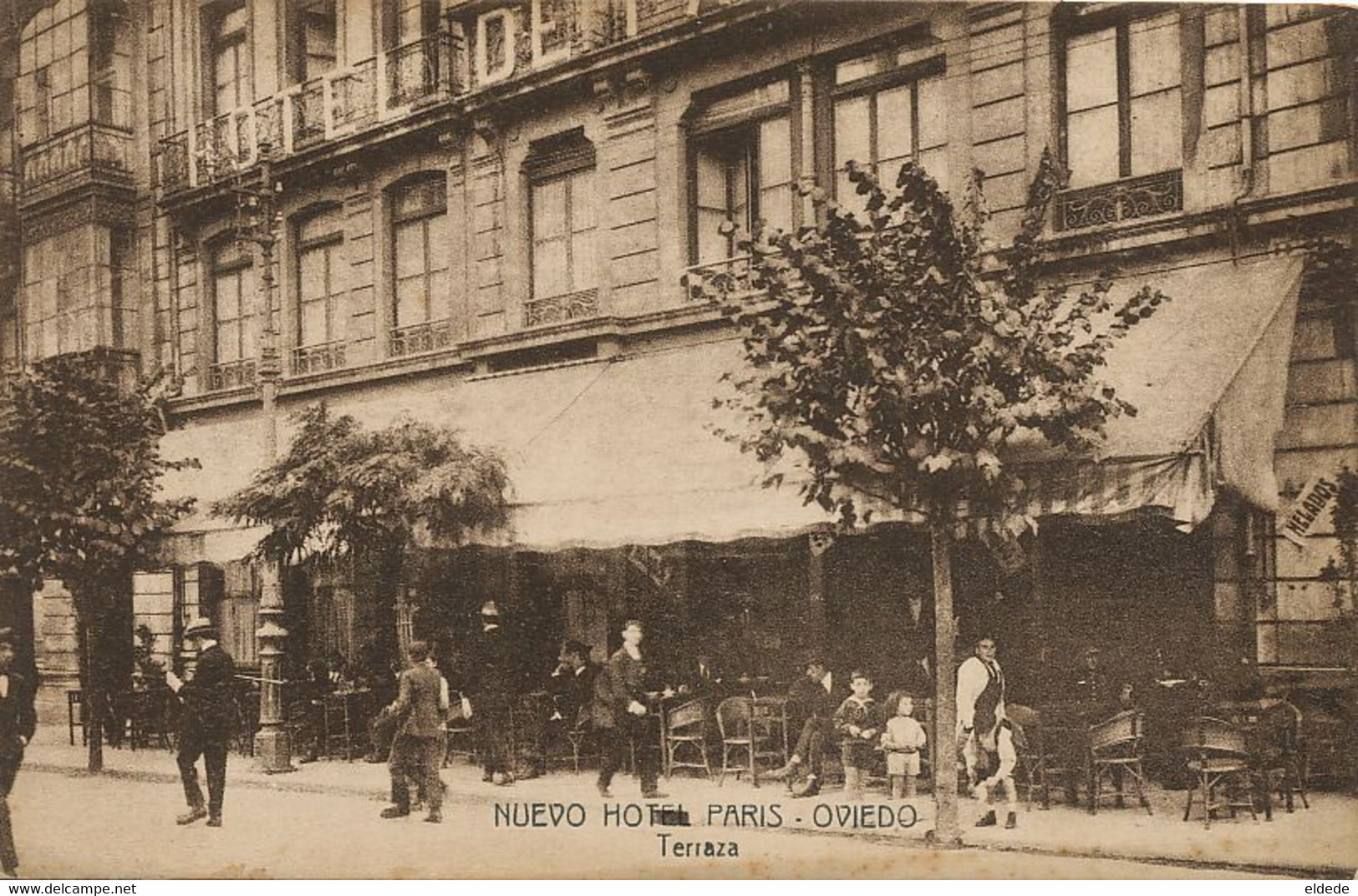 Oviedo Nuevo Hotel Paris  Fototipia Castaneira Alvarez Y Levenfeld - Asturias (Oviedo)