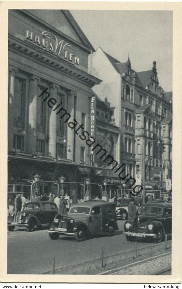 Berlin Im Wiederaufbau - Kurfürstendamm - Haus Wien - Film-Foto-Verlag Berlin 50er Jahre - Charlottenburg