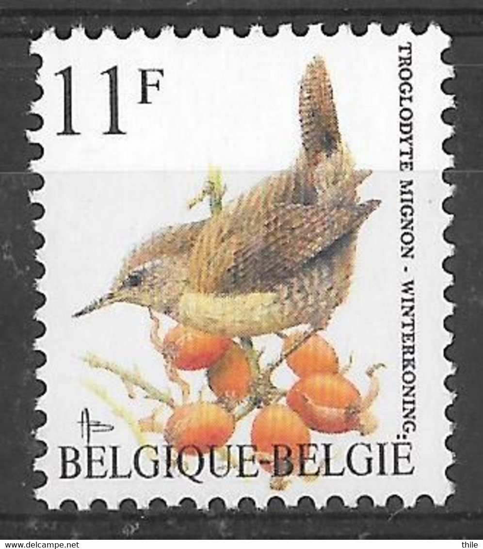 BELGIUM - COB 2449 ** - Troglodyte Mignon - Winterkoning - Other & Unclassified