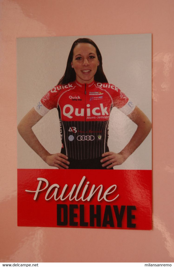 CYCLISME: CYCLISTE : PAULINE DELHAYE - Radsport