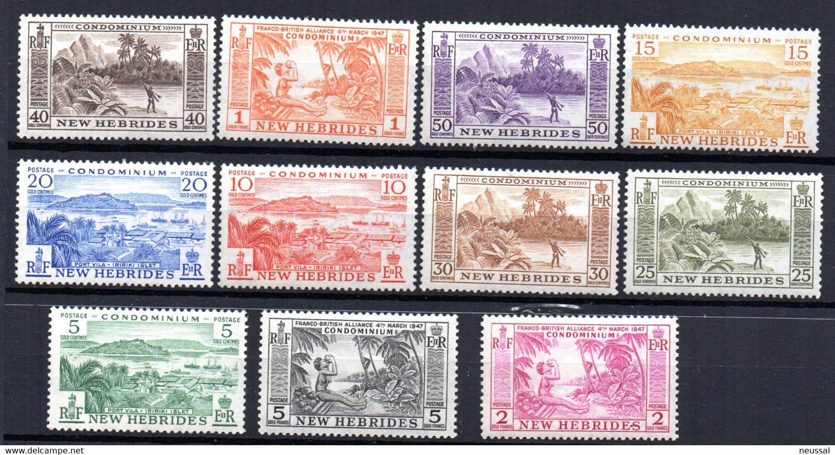 Serie Nº 175/85 New Hebrides - Unused Stamps