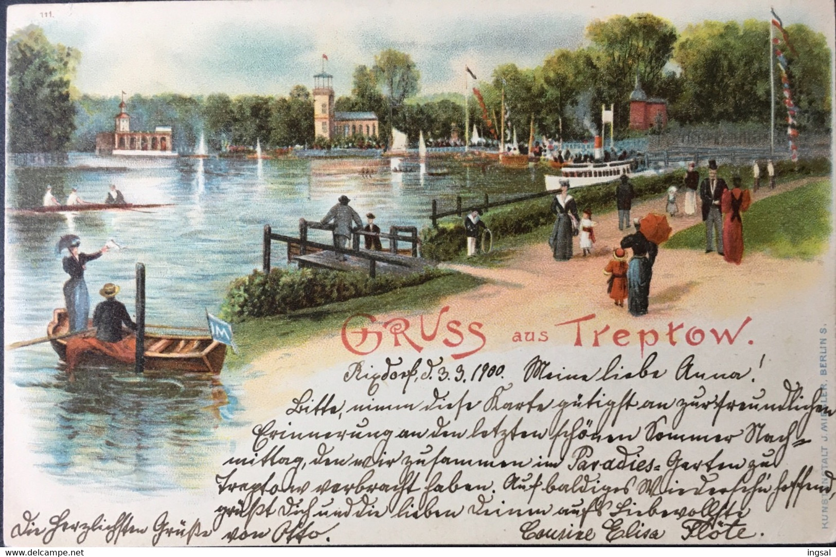 DEUTSCHLAND, GERMANY, ......” Gruss Aus Treptow “.... - Treptow