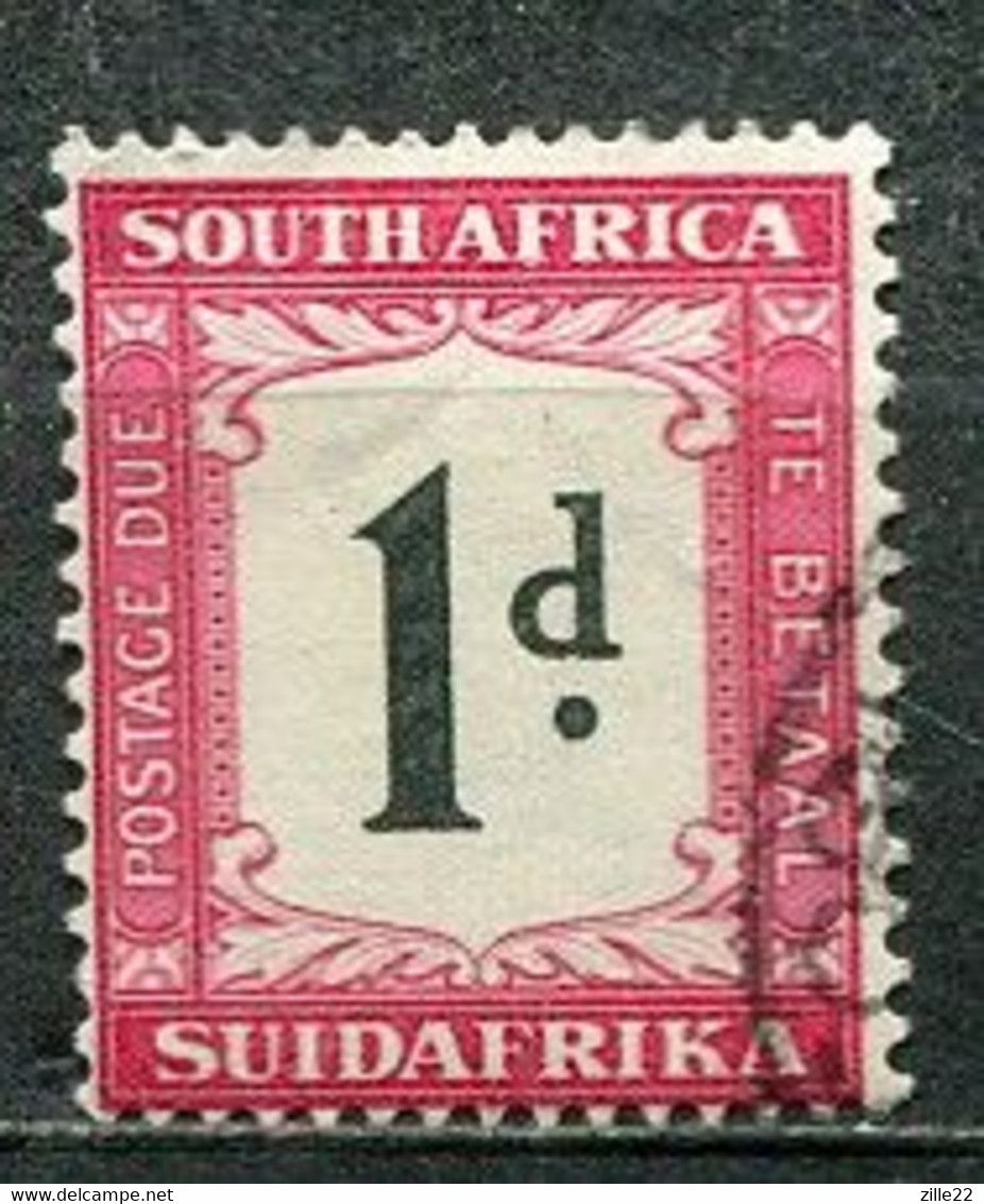 Union Of South Africa Postage Due, Südafrika Portomarken Mi# 23 Gestempelt/used - Strafport