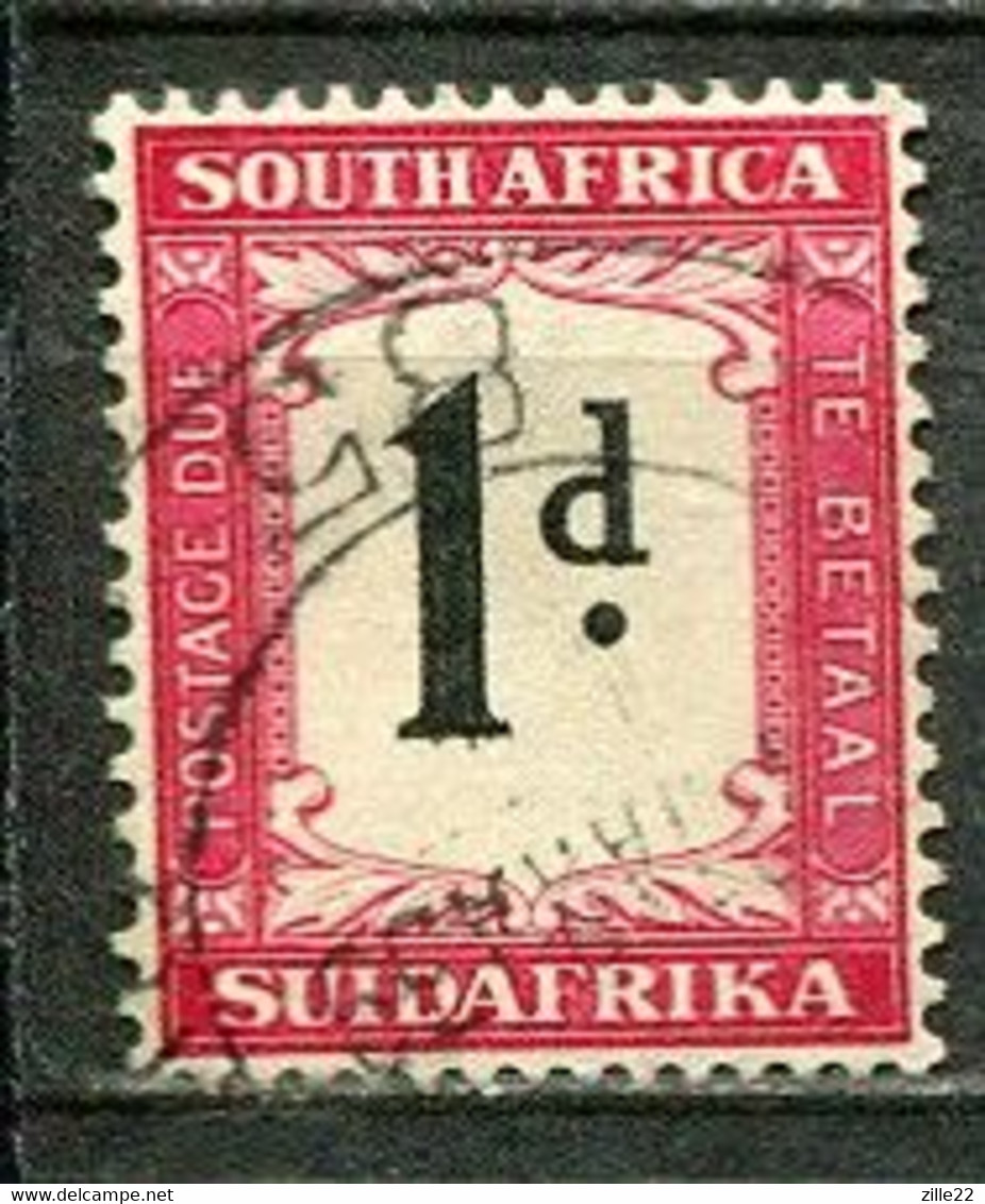 Union Of South Africa Postage Due, Südafrika Portomarken Mi# 23 Gestempelt/used - Timbres-taxe