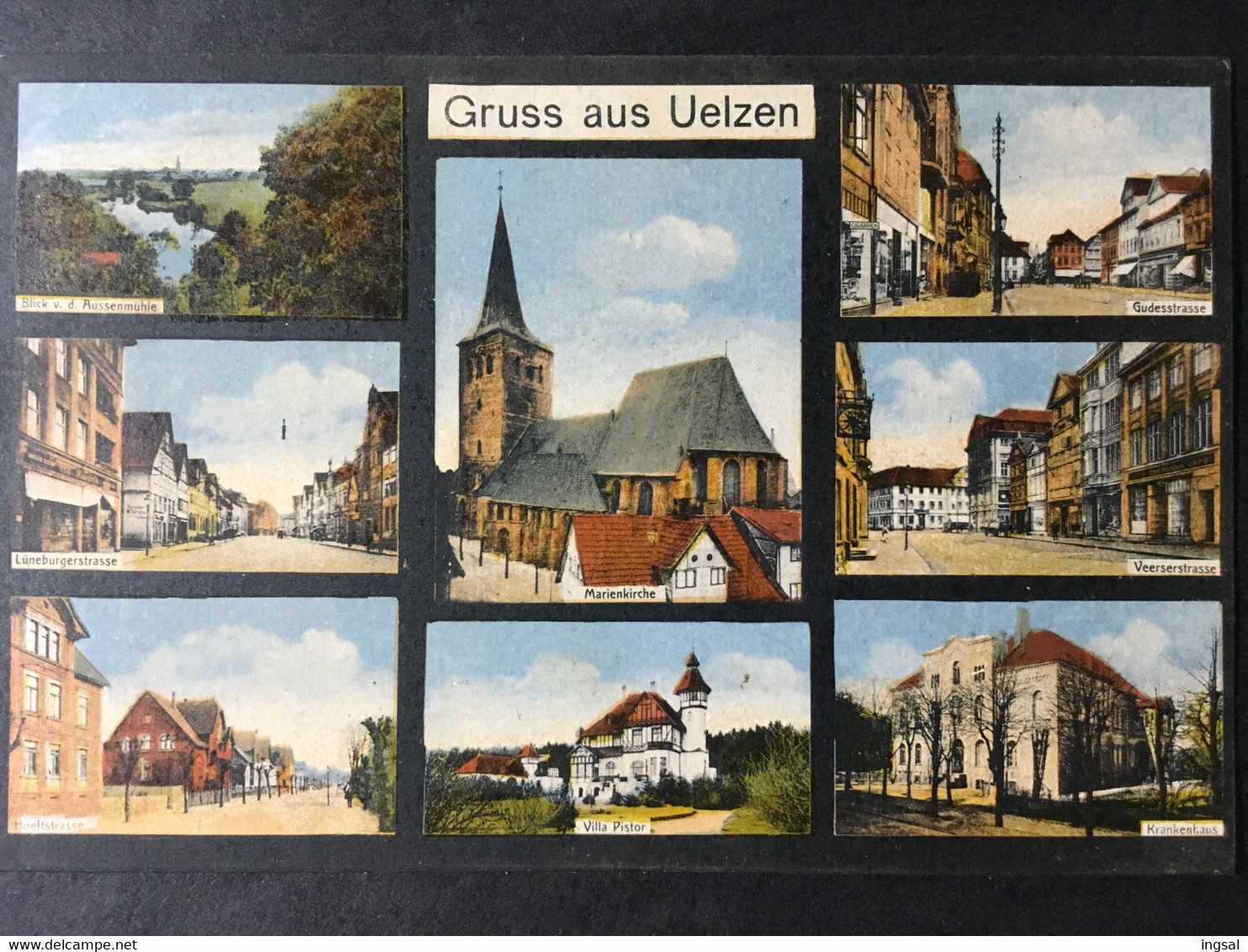 DEUTSCHLAND, GERMANY, ......” Gruss Aus Uelzen “...........Multiviews - Uelzen