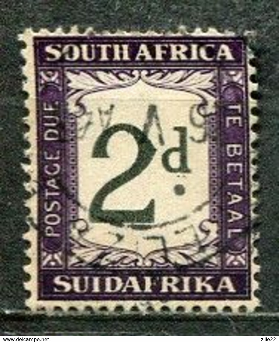 Union Of South Africa Postage Due, Südafrika Portomarken Mi# 25 Gestempelt/used - Strafport