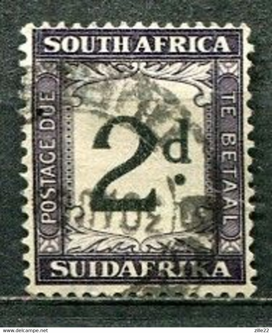 Union Of South Africa Postage Due, Südafrika Portomarken Mi# 25 Gestempelt/used - Timbres-taxe