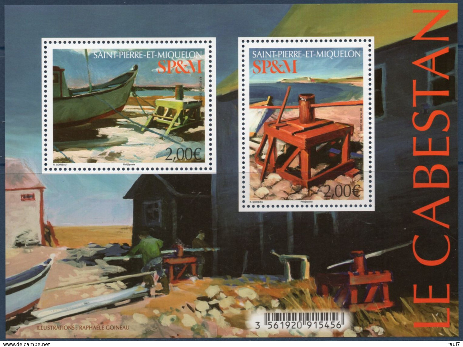 St Pierre Et Miquelon 2020 - Le Cabestan - BF Neuf // Mnh - Ungebraucht