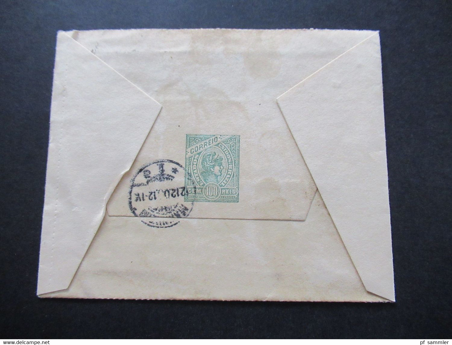 Argentinien 1900 Memorandum Postal Ganzsachen Umschlag Mit 2 Zusatzfrankaturen Nach Mannheim Mit T-Stempel / Nachporto - Postal Stationery