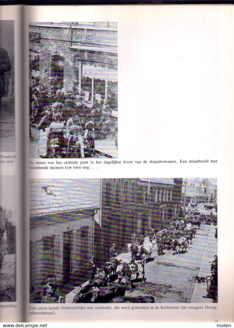 TERUGBLIK OP OOSTROZEBEKE 96p ©1993 ERFGOED in oude prentkaarten postkaart foto geschiedenis heemkunde ANTIQUARIAAT Z186