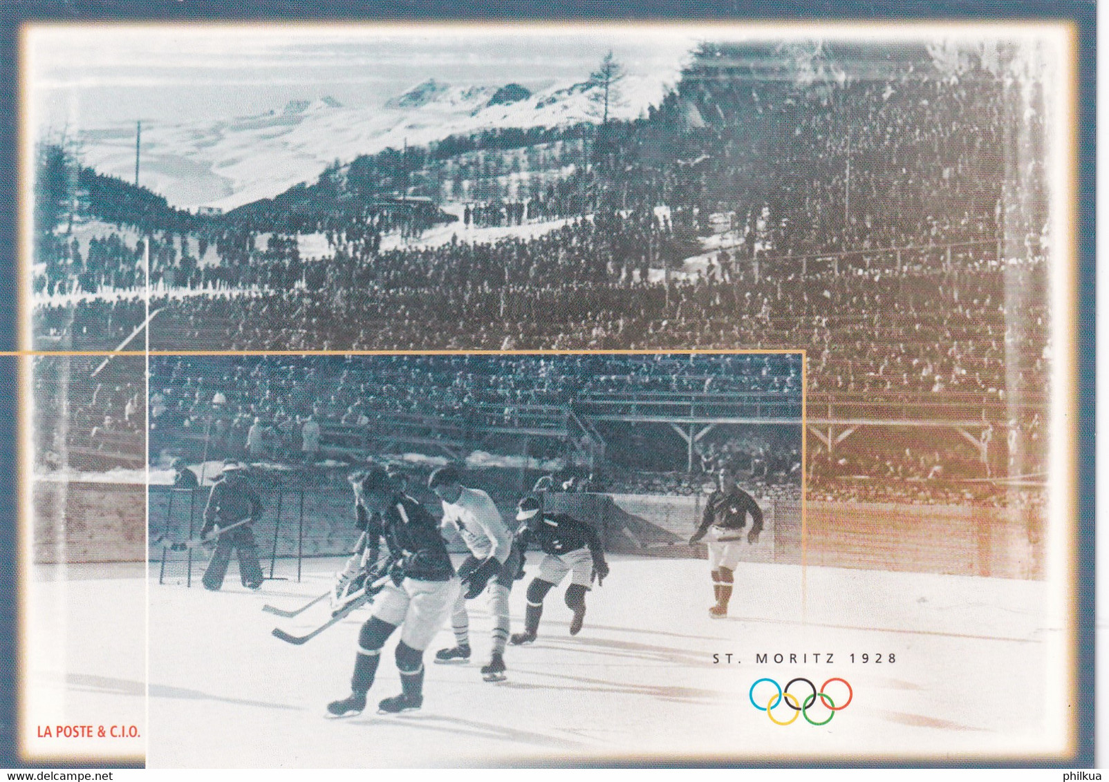 Schweiz - Ganzsache - Schweizer Eishockey An Olympischen Winterspielen - Salt Lake City 2002 - Winter 1998: Nagano