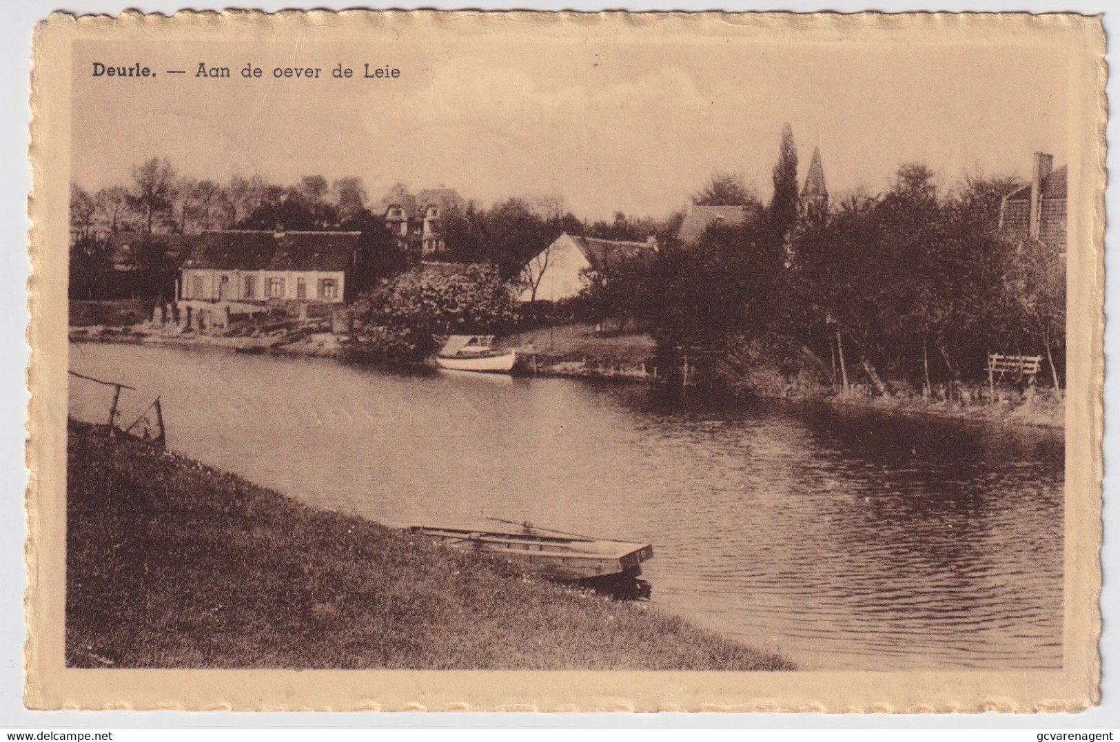 DEURLE  AAN DE OEVER DE LEIE - Sint-Martens-Latem