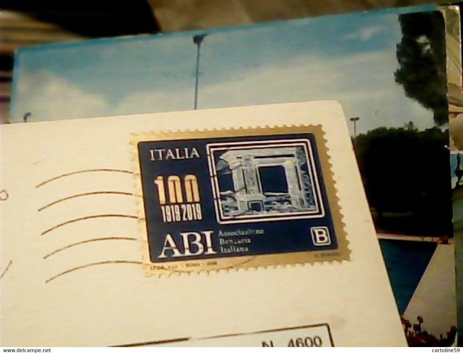 CARPI CHIESA DI SAN NICOLO' STAMP B 100° Anno Dalla Costituzione Dell'ABI ISOLATO VB2020 HV2428 - Carpi