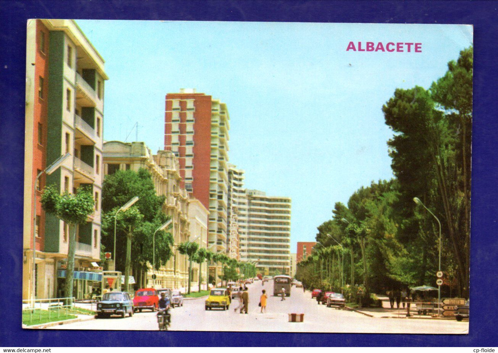 ESPAGNE . ESPAÑA . ALBACETE . AVENIDA RODRIGUEZ ACOSTA - Réf. N°28557 - - Albacete