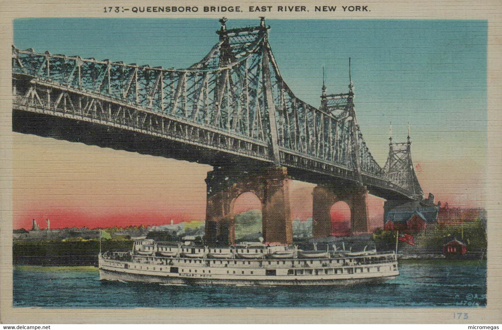 Queensboro Bridge, East River, New York - Puentes Y Túneles