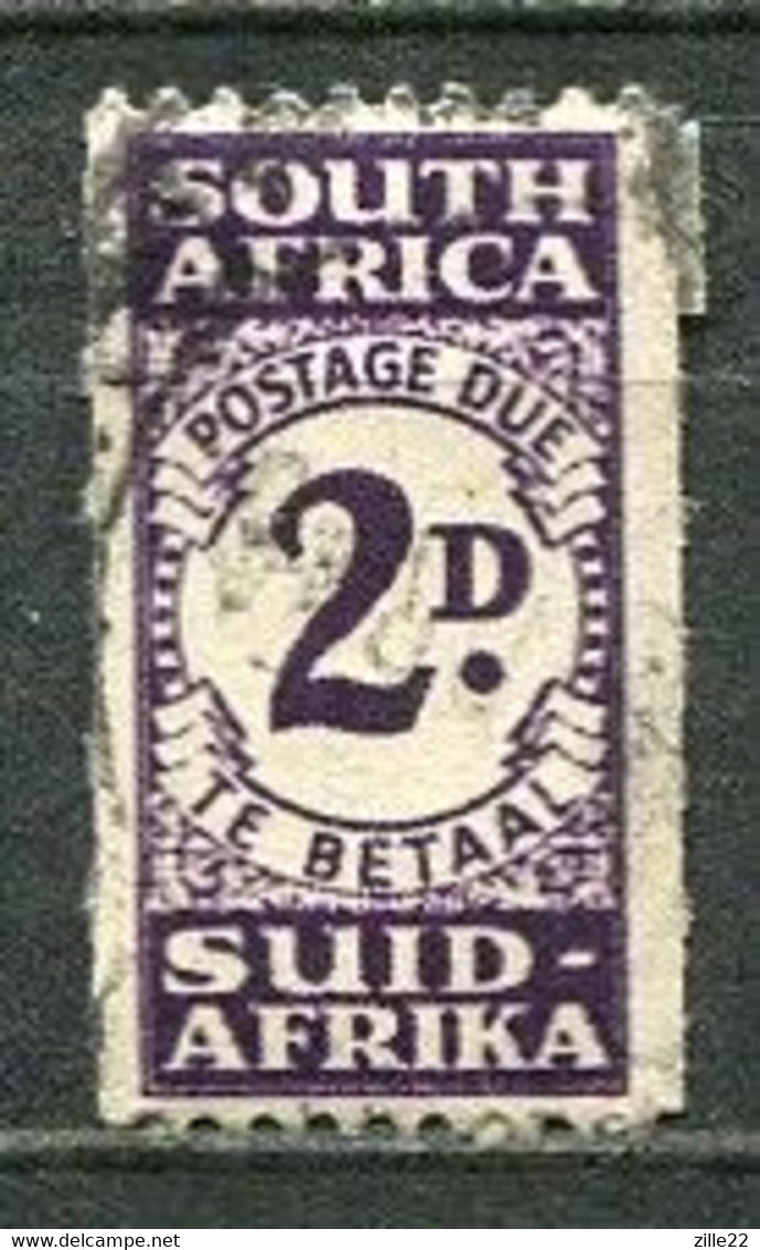 Union Of South Africa Postage Due, Südafrika Portomarken Mi# 32a Gestempelt/used - Timbres-taxe