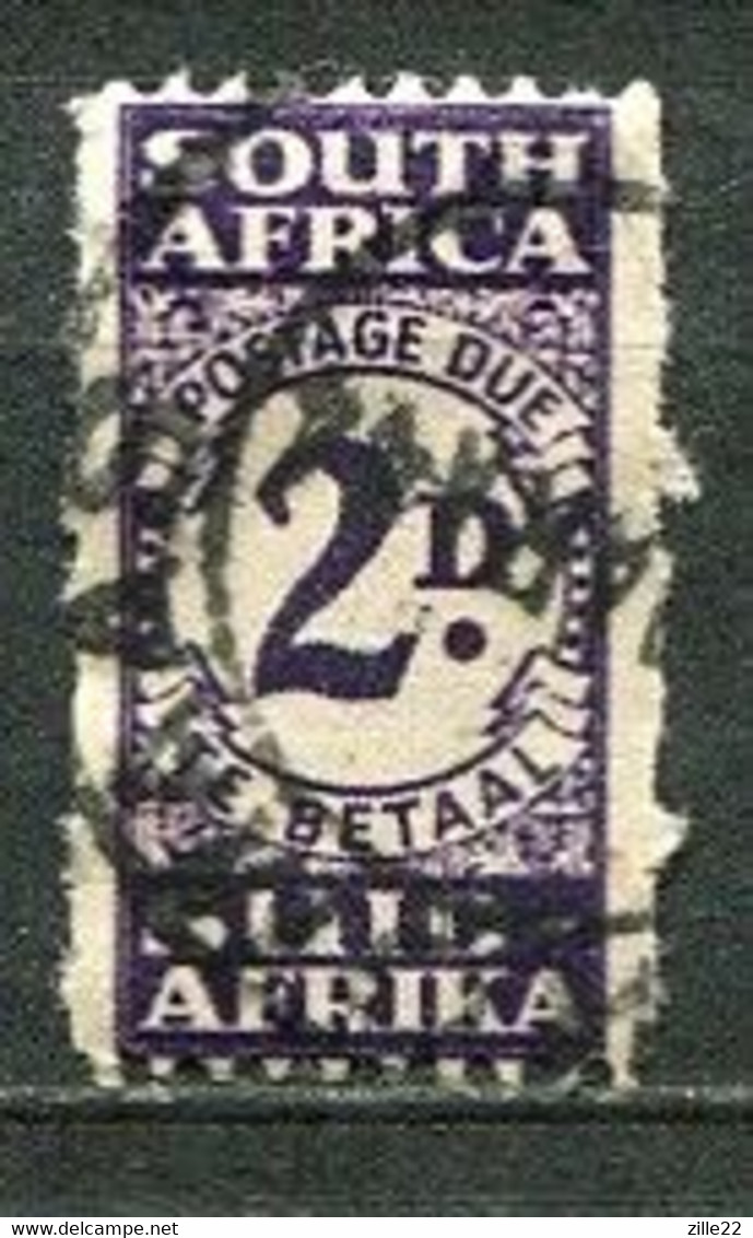 Union Of South Africa Postage Due, Südafrika Portomarken Mi# 32a Gestempelt/used - Impuestos