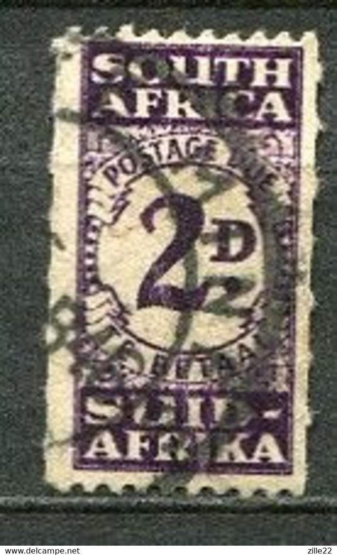 Union Of South Africa Postage Due, Südafrika Portomarken Mi# 32a Gestempelt/used - Timbres-taxe