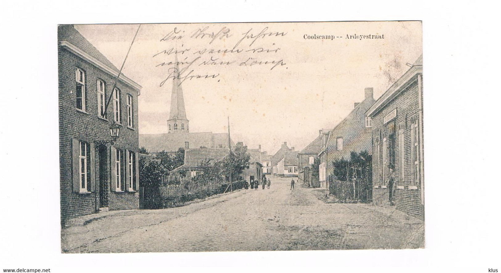 COOLSCAMP - ARDOYESTRAAT - 1916 - Ardooie