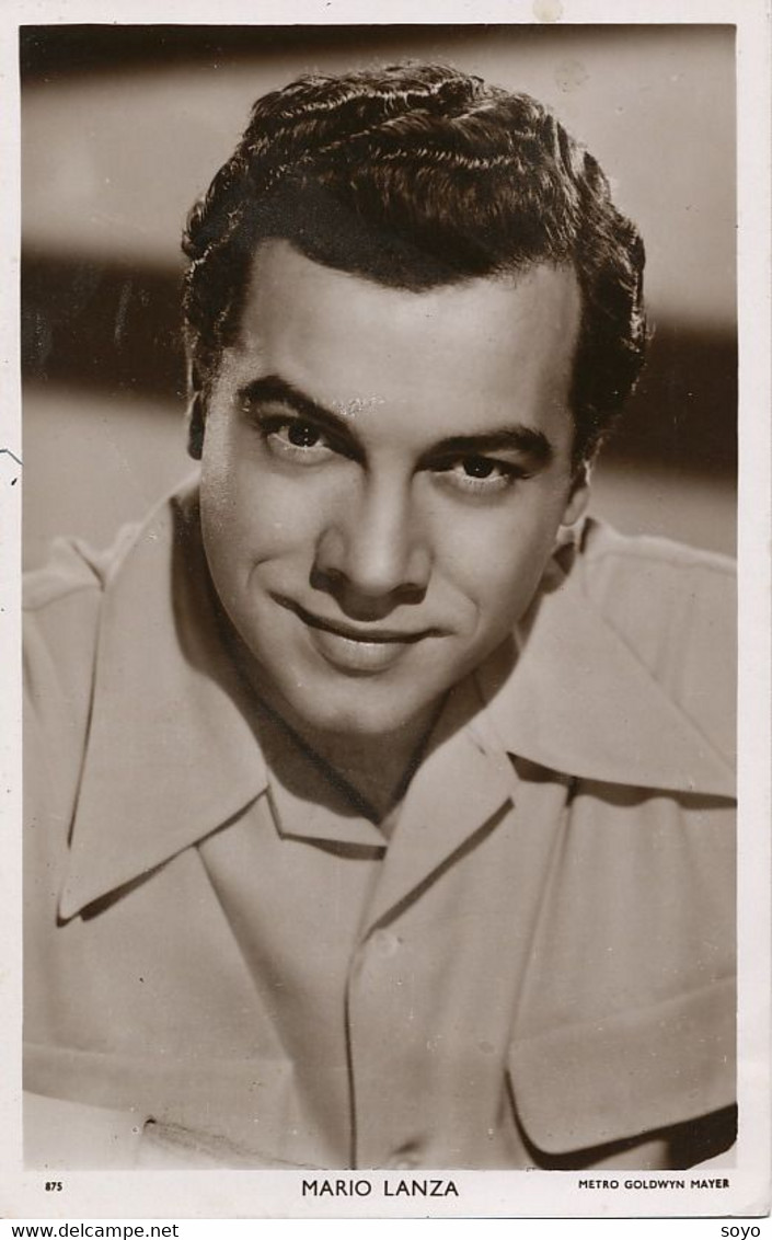 Tenor Mario Lanza Né à Philadelphie  MGM Acteur - Opéra