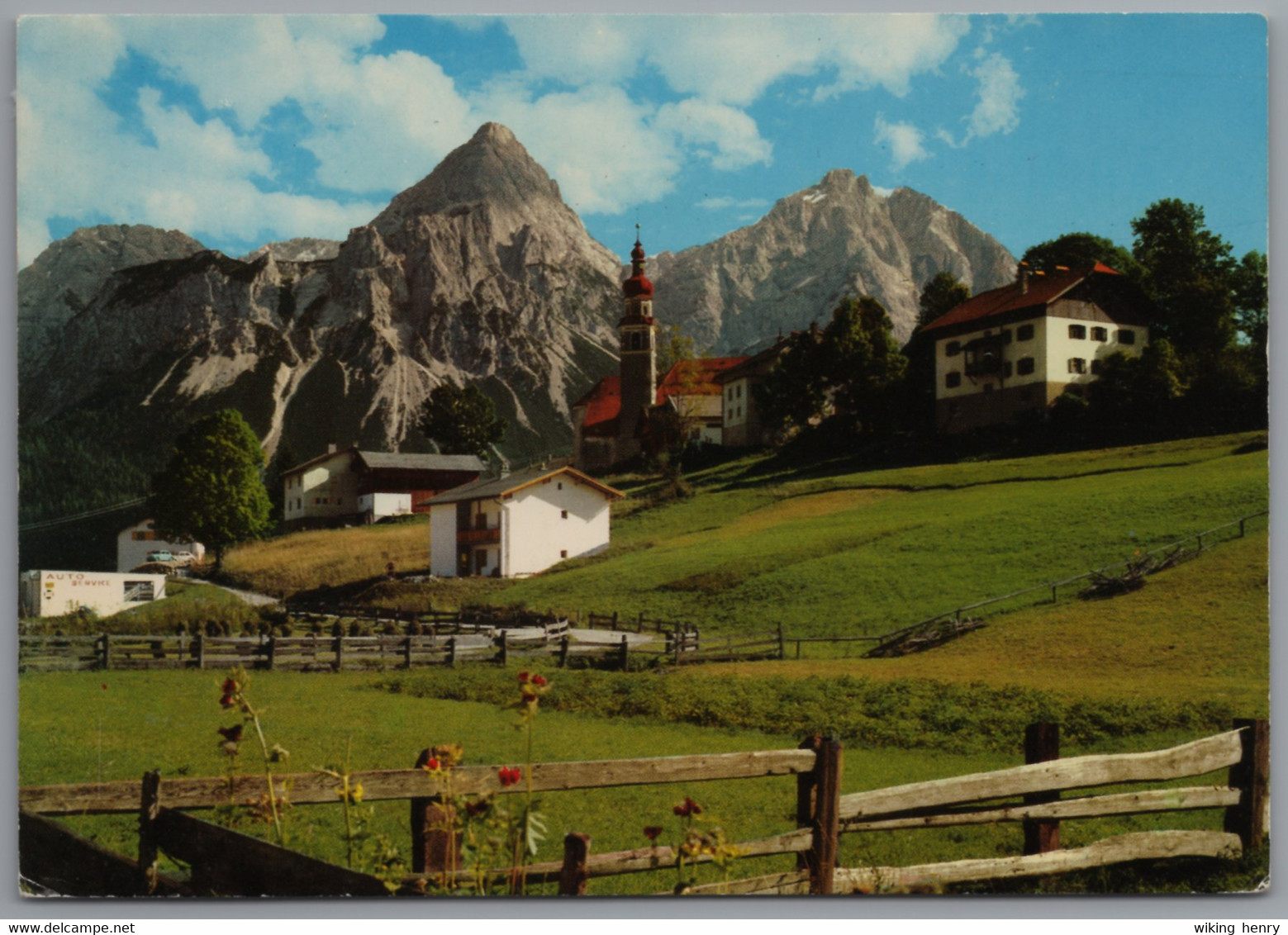 Österreich Tirol Lermoos - Mit Sonnenspitze Und Wampeter Schrofen - Lermoos