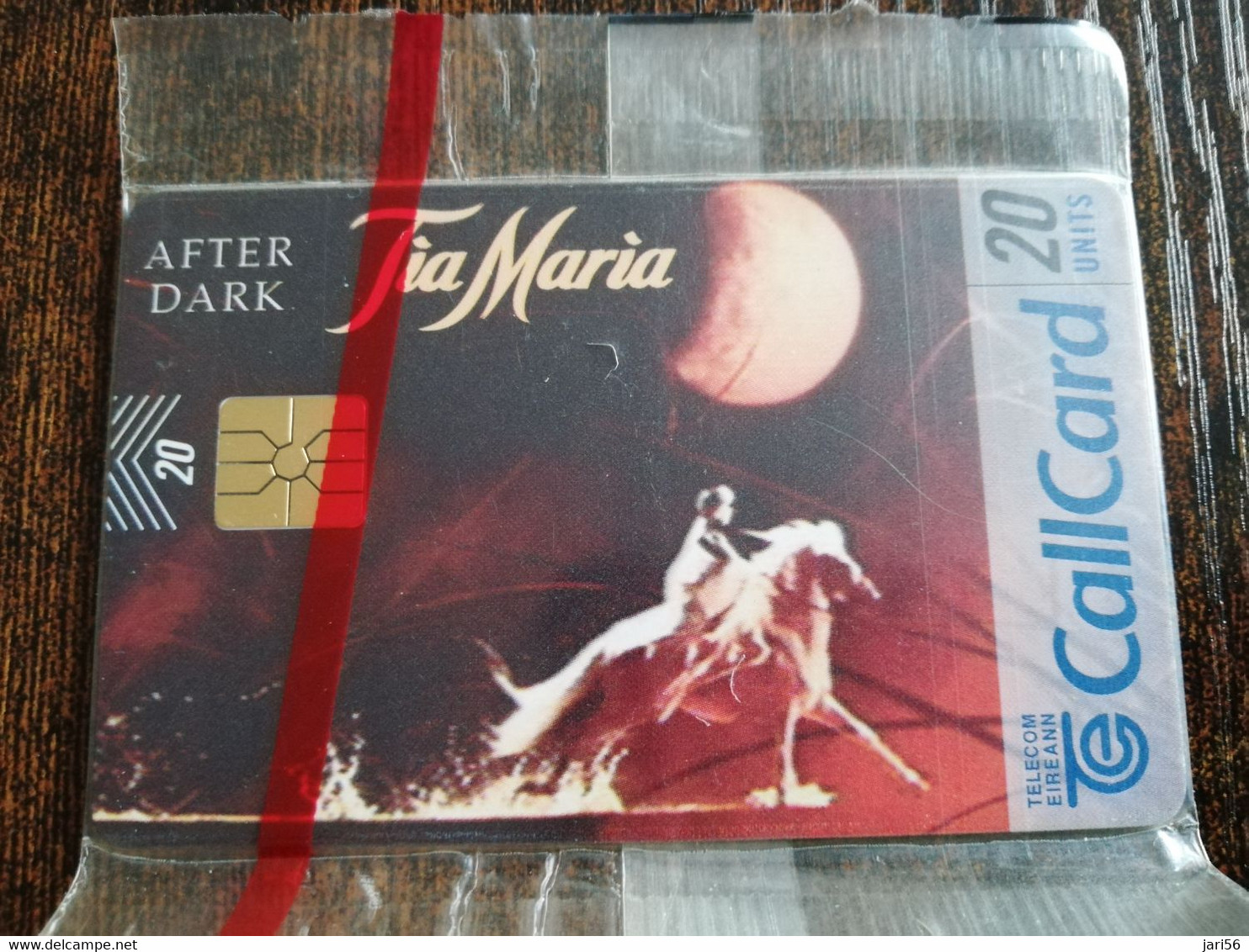 IRELAND /IERLANDE   CHIPCARD 20  UNITS   TIA MARIA  AFTER DARK      MINT CARD IN WRAPPER   ** 4389** - Irlanda