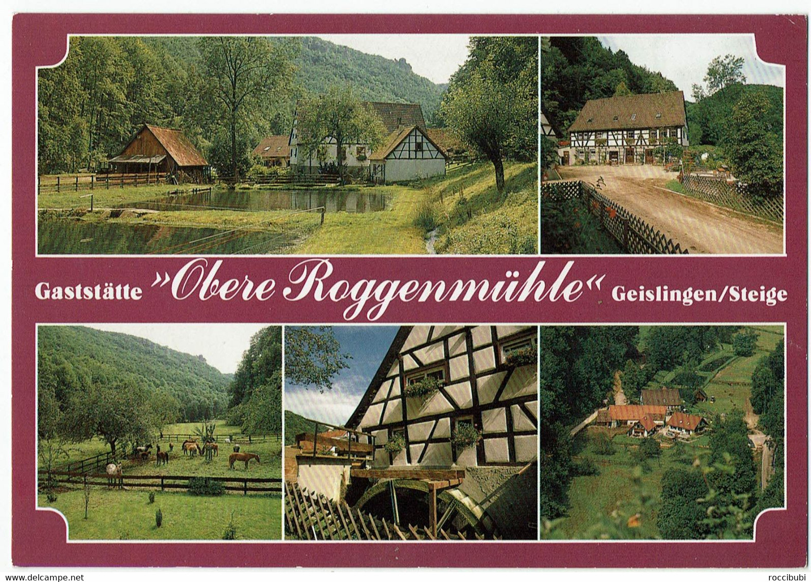 Deutschland, Geislingen, Gaststätte Obere Roggenmühle - Geislingen