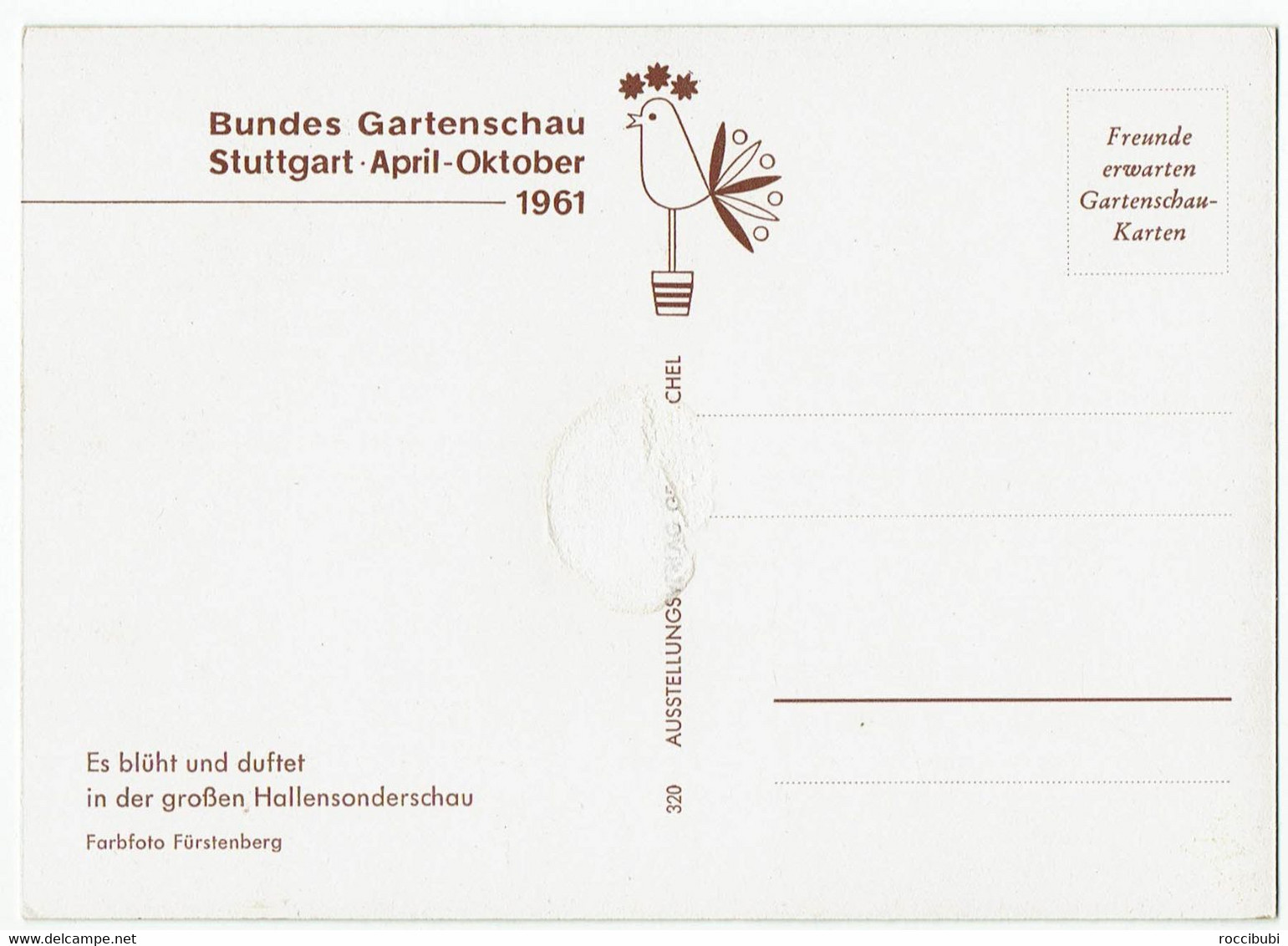 Deutschland, Stuttgart, Bundes Gartenschau 1961 - Stuttgart