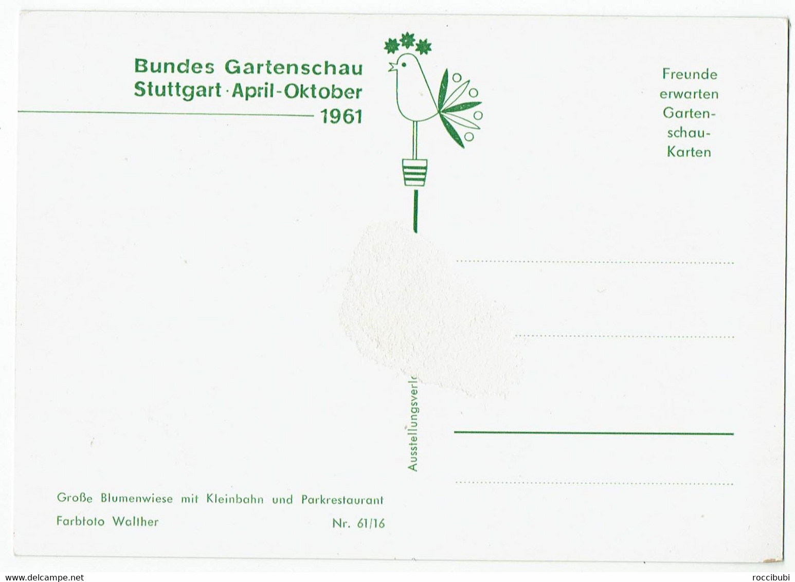 Deutschland, Stuttgart, Bundes Gartenschau 1961 - Stuttgart