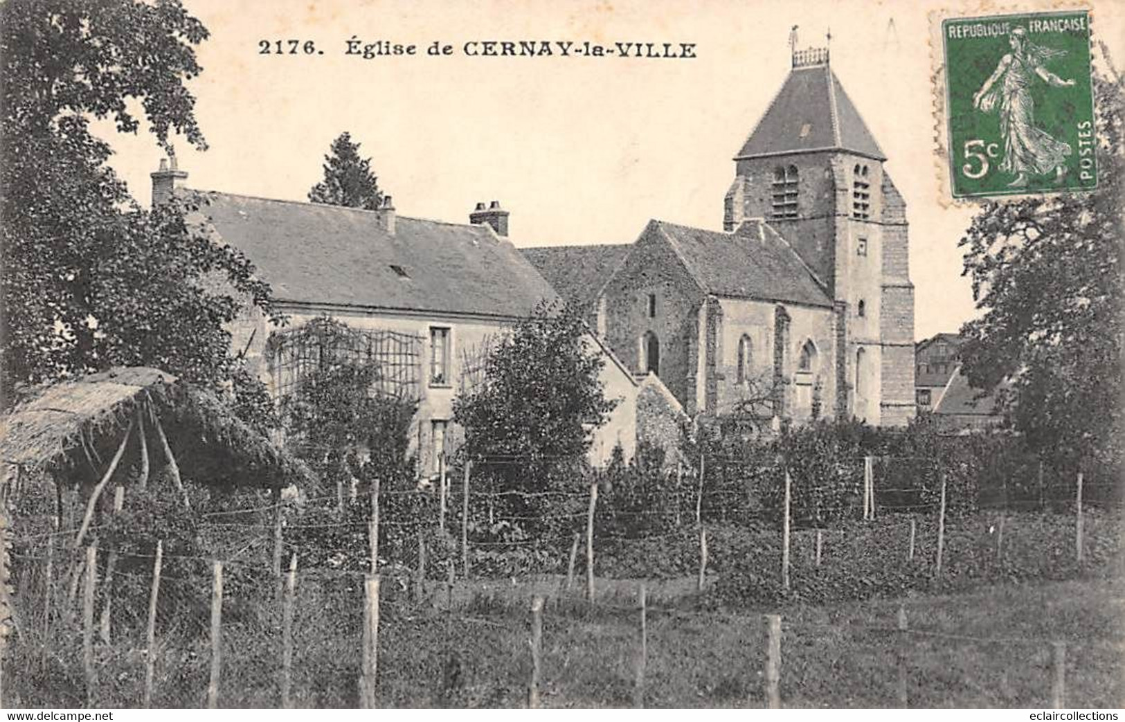 Cernay-la-Ville           78              L'église         (voir Scan) - Cernay-la-Ville