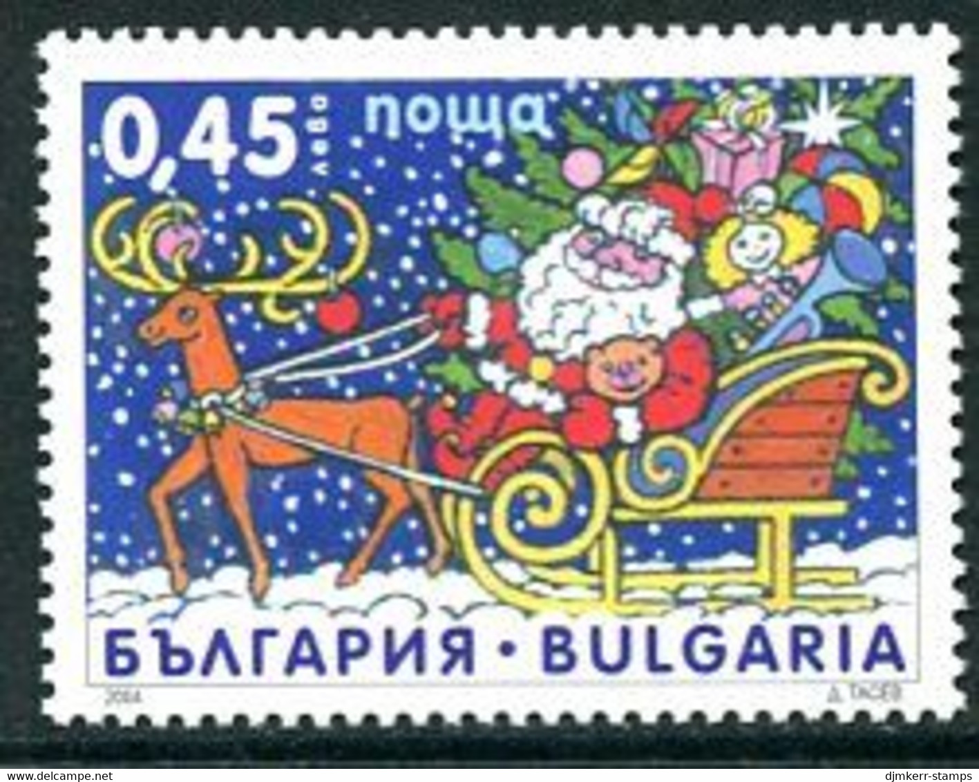 BULGARIA 2004 Christmas MNH / **.  Michel 4682 - Neufs