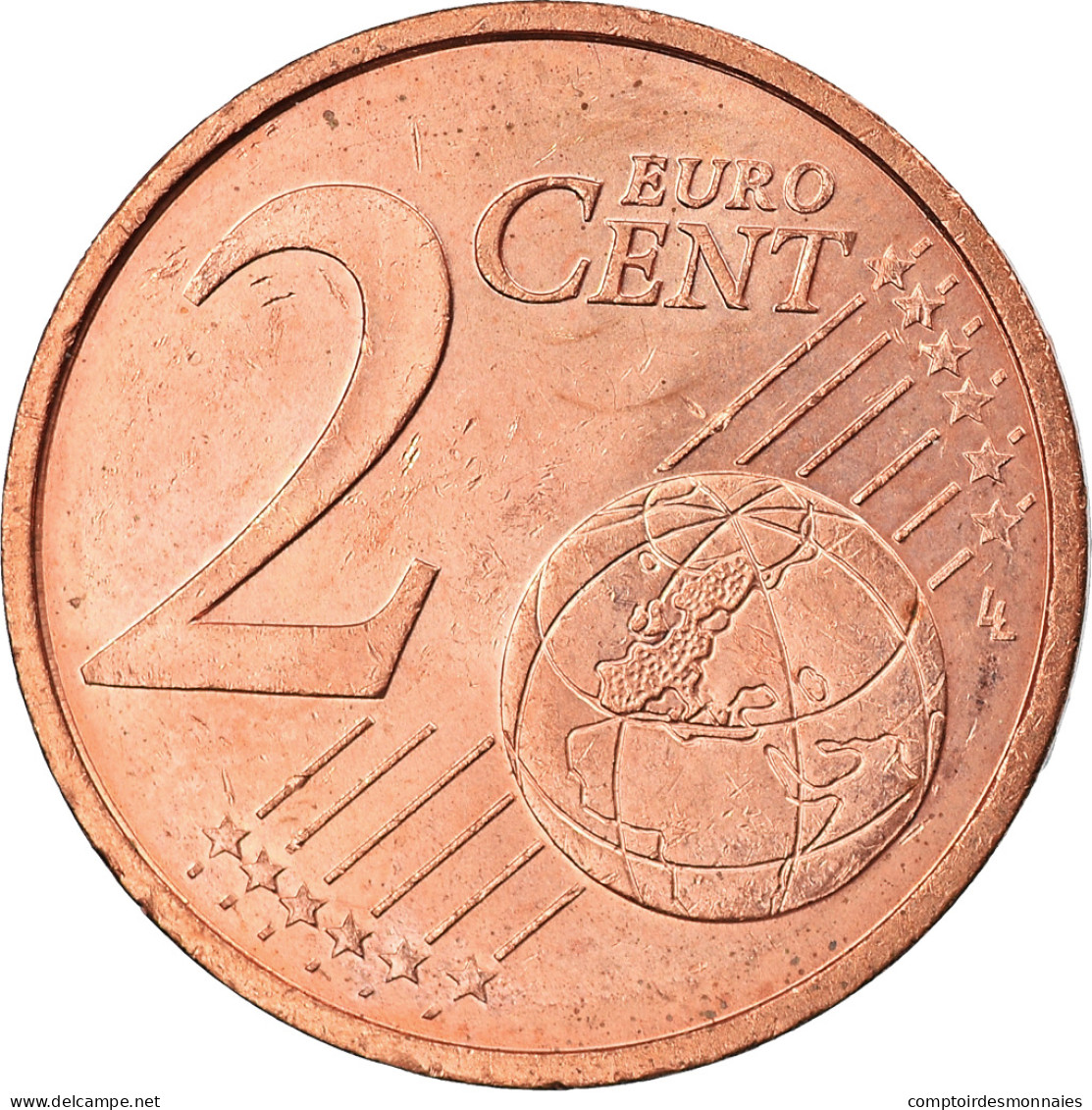 Monaco, 2 Euro Cent, 2001, Paris, SPL, Copper Plated Steel, KM:168 - Monaco