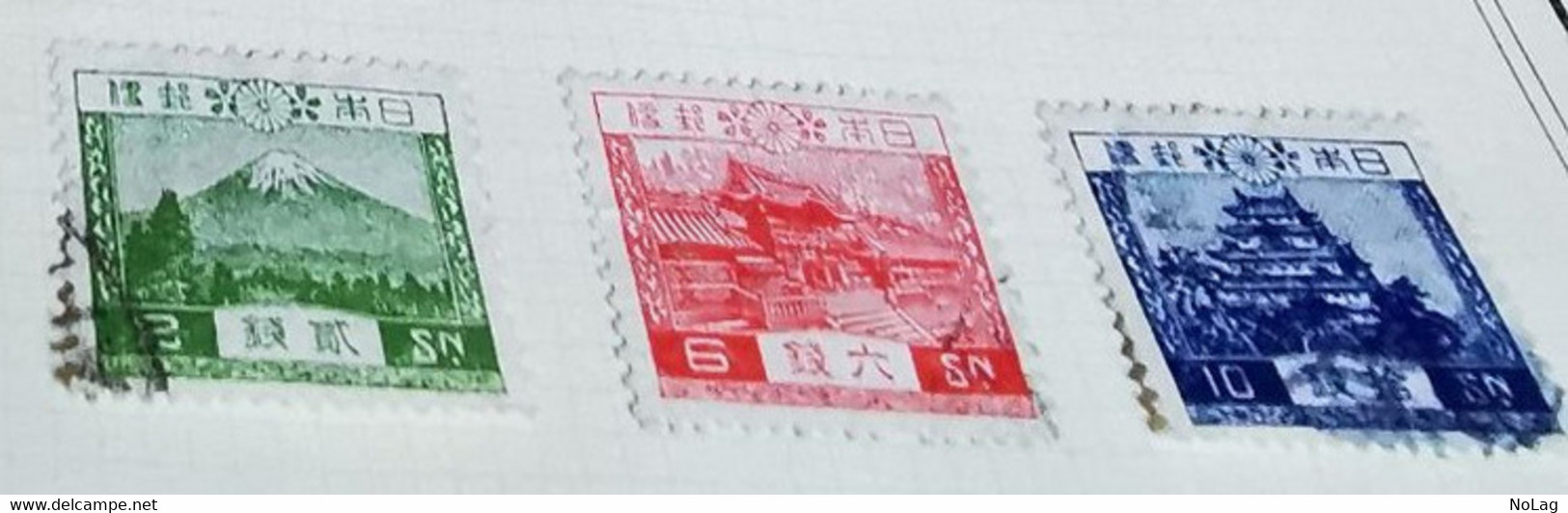 Japon - 1925 - Y&T N° 191-192-193 - /0/ - Other & Unclassified