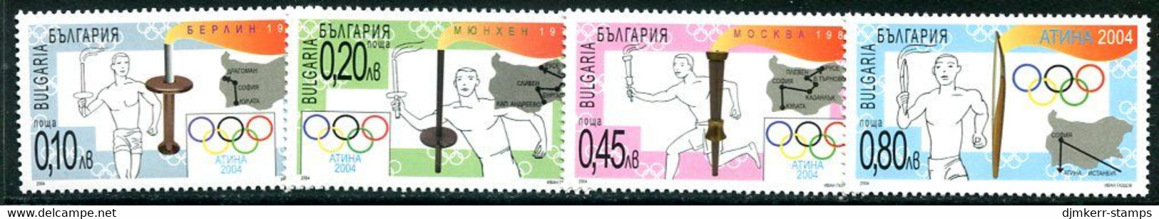 BULGARIA 2004 Olympic Games, Athens MNH / **.  Michel 4661-64 - Neufs