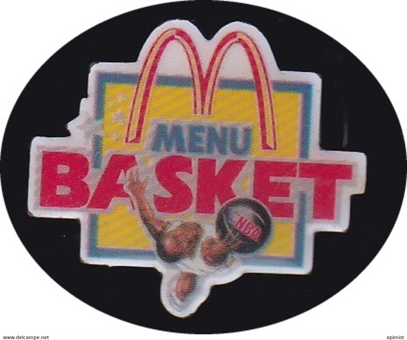 69124-  Pin's.Basketball.McDonald's - Basketball