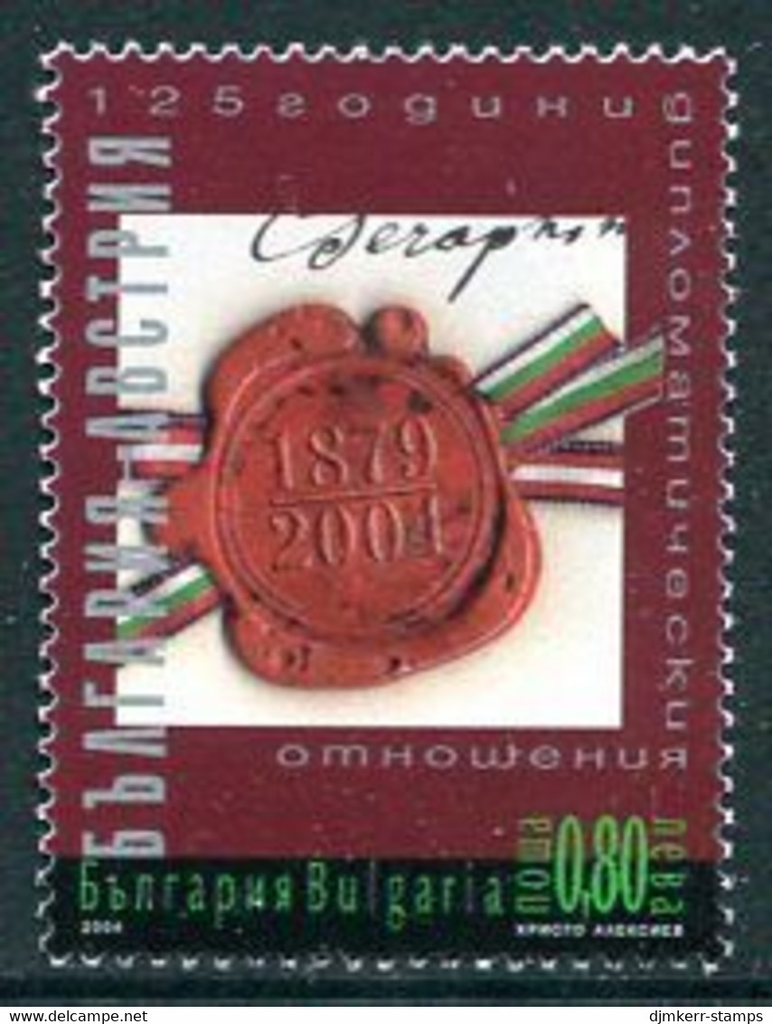 BULGARIA 2004 Diplomatic Relations With Austria MNH / **.  Michel 4656 - Neufs