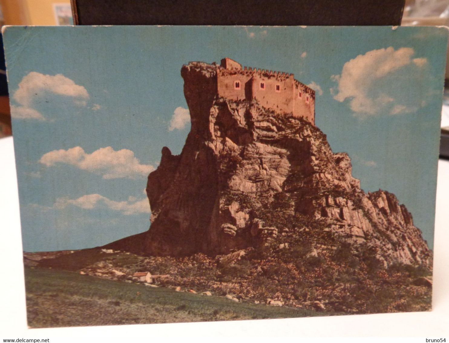 Cartolina   Mussomeli Prov Caltanissetta 1966 Sicilia Pittoresca Castello Manfredonico - Caltanissetta