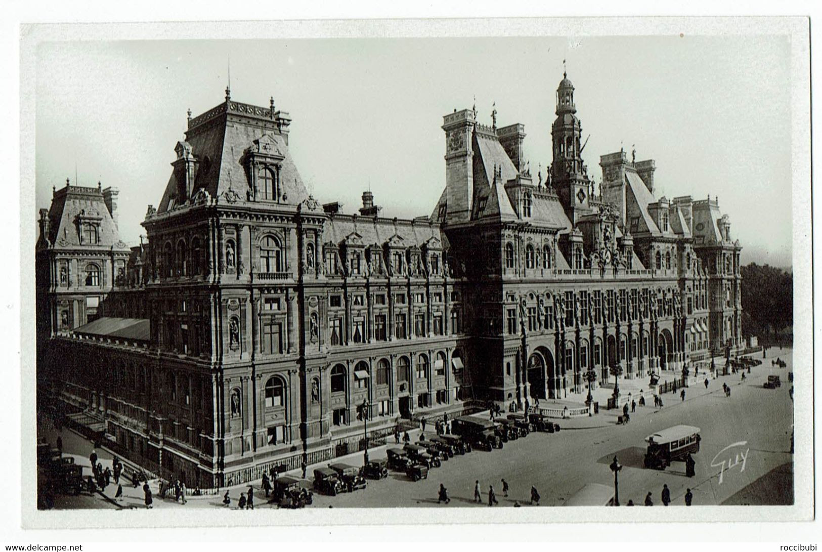 Paris, Hotel De Ville - Cafés, Hôtels, Restaurants