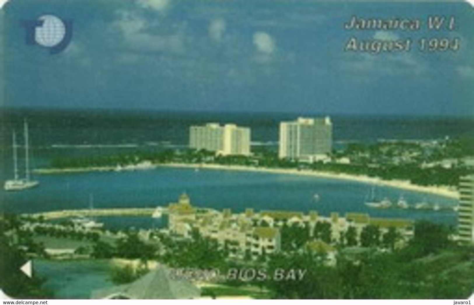 JAMAICA : 017A J$200 OCHOS RIOS BAY DUMMY NO CTRL WHITE STRIP MINT - Jamaïque
