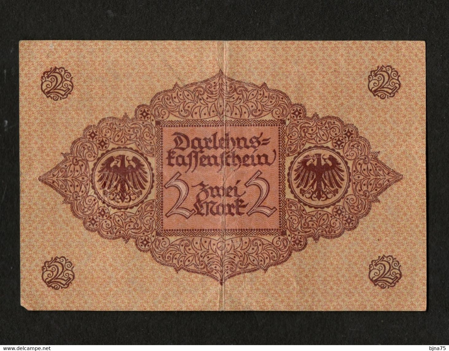 1920 März  DARLEHNSKASSENSCHEIN  - 2 MARK - Emergency Money / Berlin / N° 24-613291 - 2 Mark