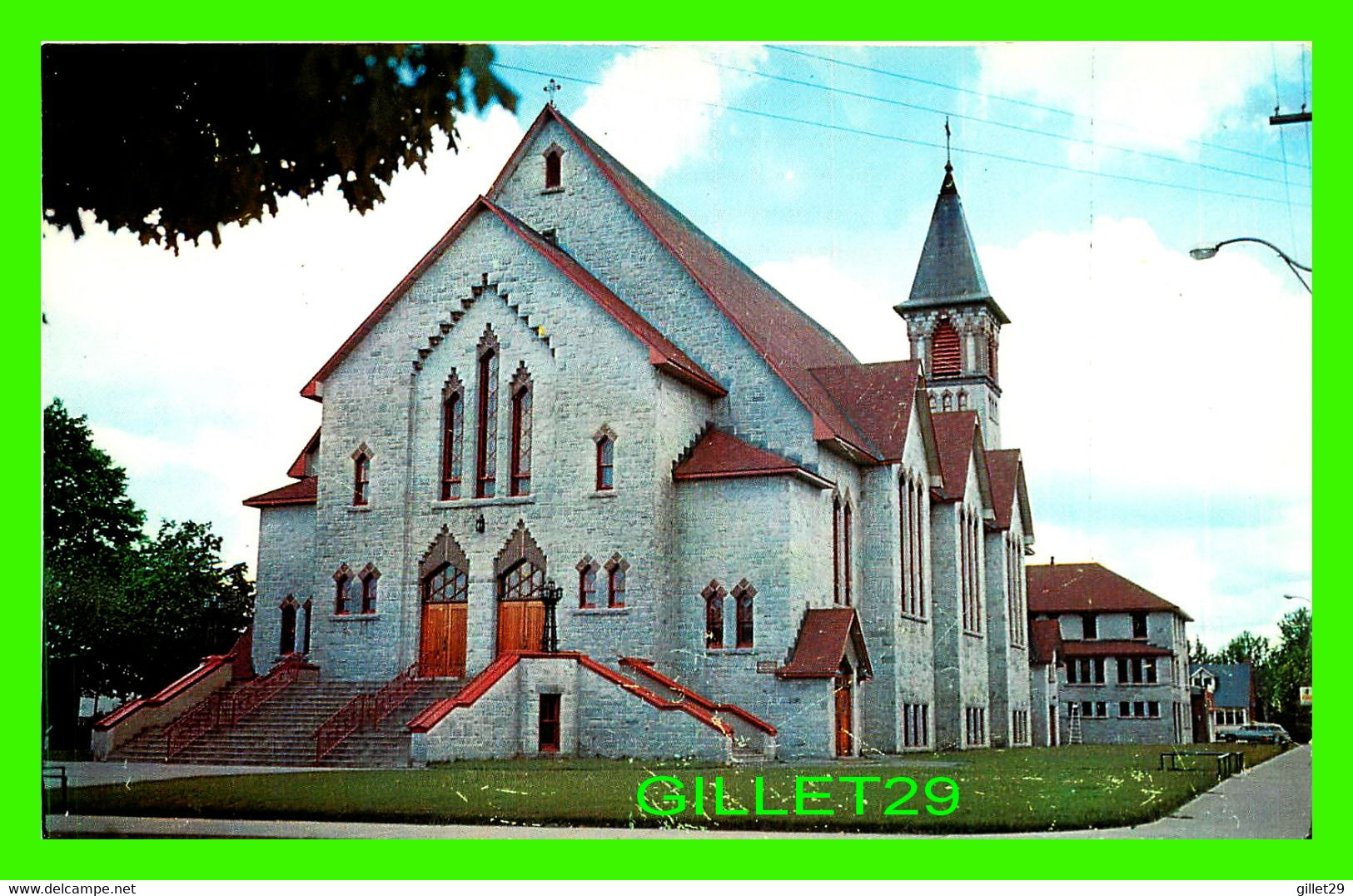 GRANBY, QUÉBEC - L'ÉGLISE ST-BENOIT CHURCH - UNIC - PHOTO PAUL HÉNAULT - - Granby