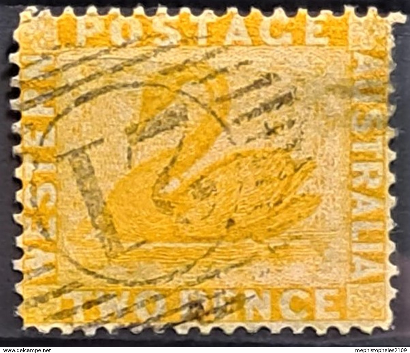 WESTERN AUSTRALIA 1865 - Canceled - Sc# 30 - 2d - Oblitérés