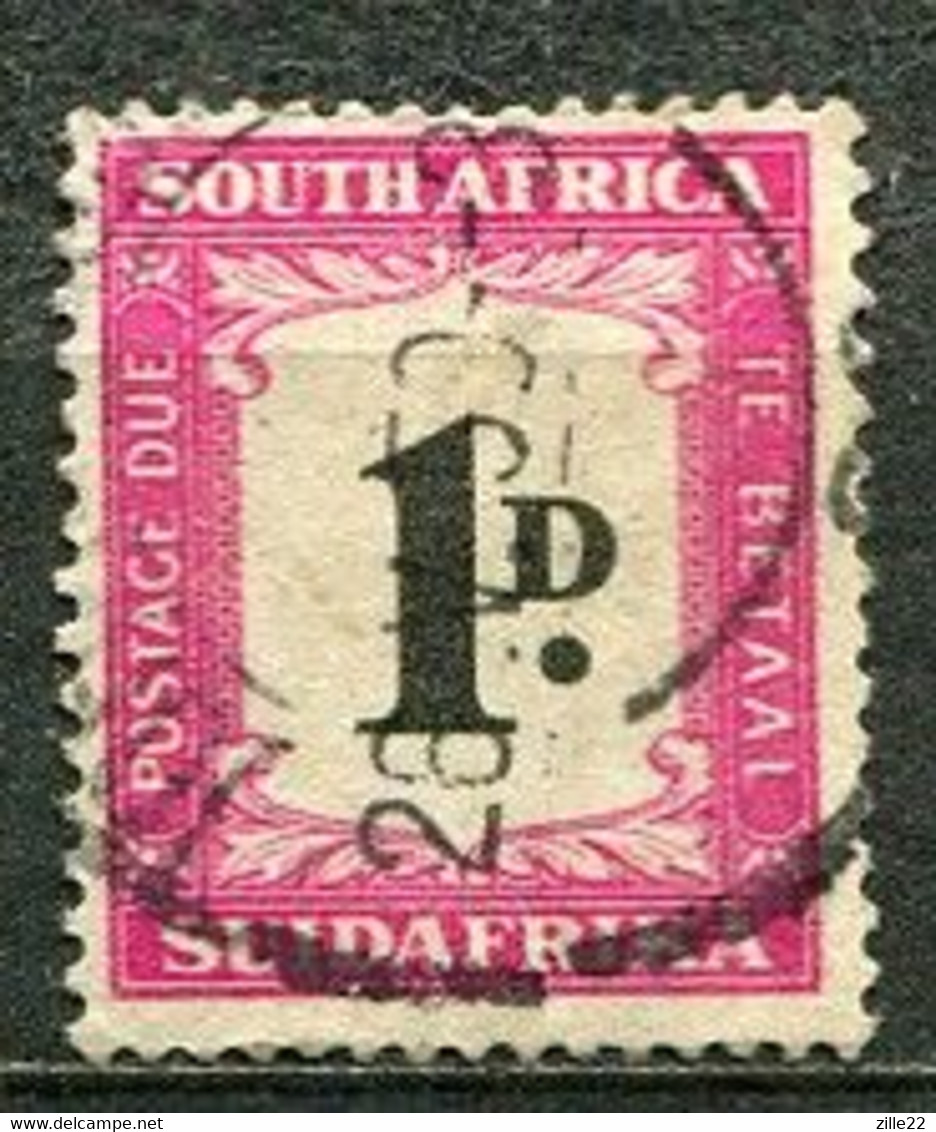 Union Of South Africa Postage Due, Südafrika Portomarken Mi# 35 Gestempelt/used - Portomarken