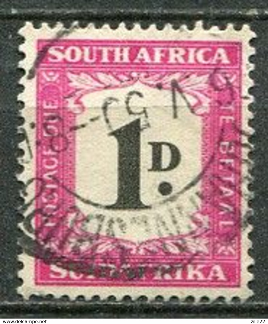 Union Of South Africa Postage Due, Südafrika Portomarken Mi# 35 Gestempelt/used - Postage Due