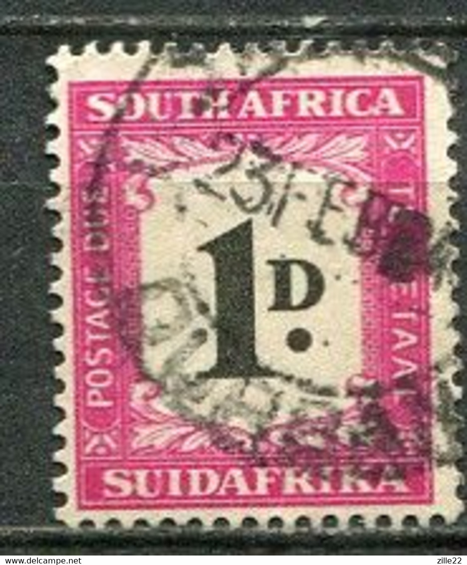 Union Of South Africa Postage Due, Südafrika Portomarken Mi# 35 Gestempelt/used - Portomarken