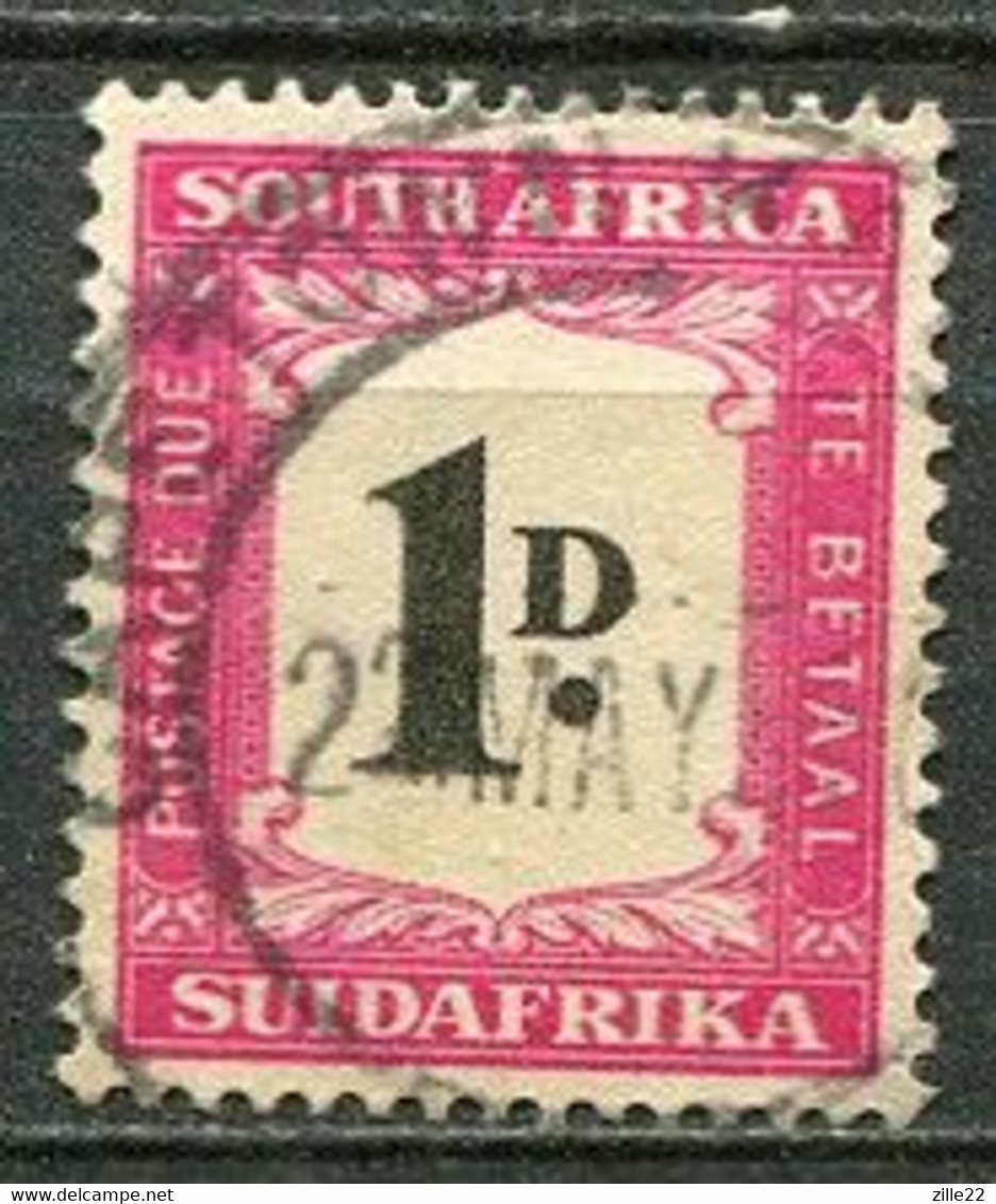 Union Of South Africa Postage Due, Südafrika Portomarken Mi# 35 Gestempelt/used - Postage Due