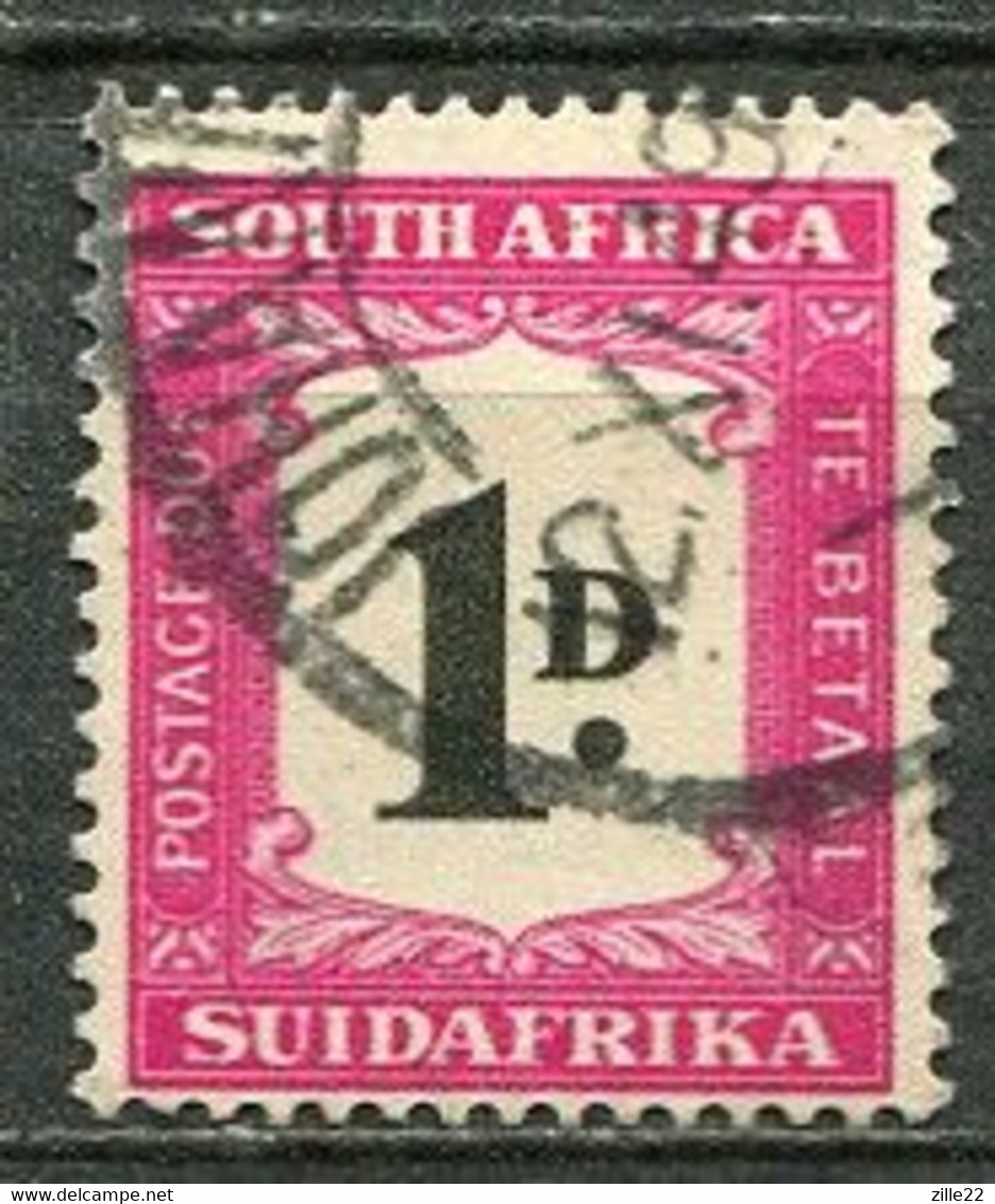 Union Of South Africa Postage Due, Südafrika Portomarken Mi# 35 Gestempelt/used - Impuestos