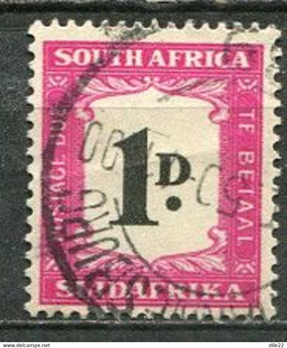 Union Of South Africa Postage Due, Südafrika Portomarken Mi# 35 Gestempelt/used - Postage Due