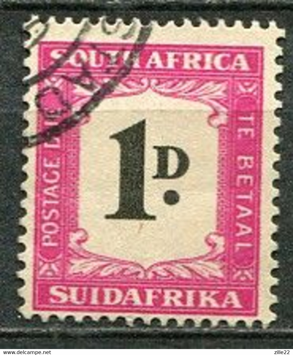 Union Of South Africa Postage Due, Südafrika Portomarken Mi# 35 Gestempelt/used - Segnatasse