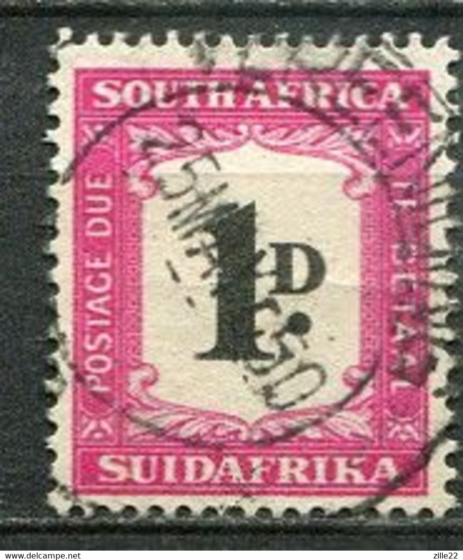 Union Of South Africa Postage Due, Südafrika Portomarken Mi# 35 Gestempelt/used - Postage Due